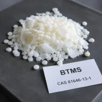 btms-cas-81646-13-1-white-waxy-flakes-closeup-cationic-emulsifier Behentrimonium Methosulfate (BTMS-50 / BTMS-25) CAS 81646-13-1
