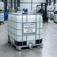 dodecyltrimethylammonium-chloride-dtac-solution-1000l-ibc-tote 1000L IBC tote tank of Dodecyltrimethylammonium Chloride (DTAC) Solution CAS 112-00-5 in UET Chemical factory