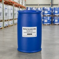 methyl-acrylate-cas-96-33-3-industrial-grade-200kg-drum Industrial grade Methyl Acrylate (MA) CAS 96-33-3 in 200kg blue plastic drum, UET Chemical warehouse