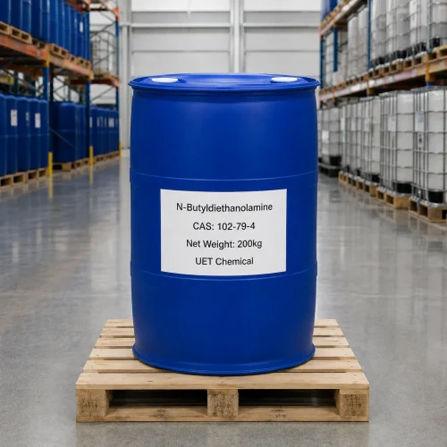 n-butyldiethanolamine-200kg-net-weight-drum-cas-102-79-4 200kg net weight industrial drum of N-Butyldiethanolamine (CAS 102-79-4) bulk packaging for chemical supply