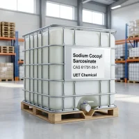 sodium-cocoyl-sarcosinate-ibc-tote-packaging Sodium Cocoyl Sarcosinate CAS 61791-59-1 bulk packaging in IBC tote tank