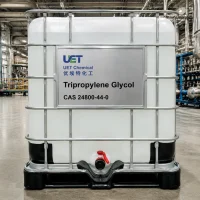 tripropylene-glycol-tpg-cas-24800-44-0-ibc-tote IBC tote tank of Tripropylene Glycol (TPG) CAS 24800-44-0 in UET Chemical production factory